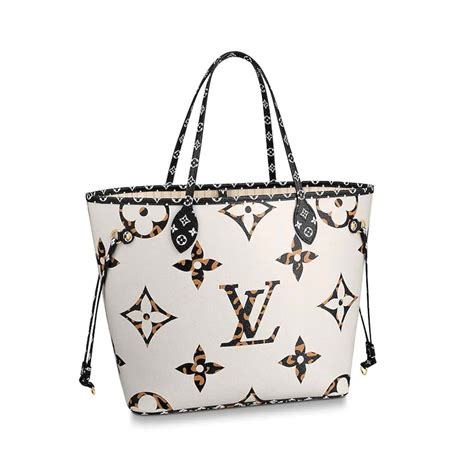 lv white neverfull bag|louis vuitton neverfull price.